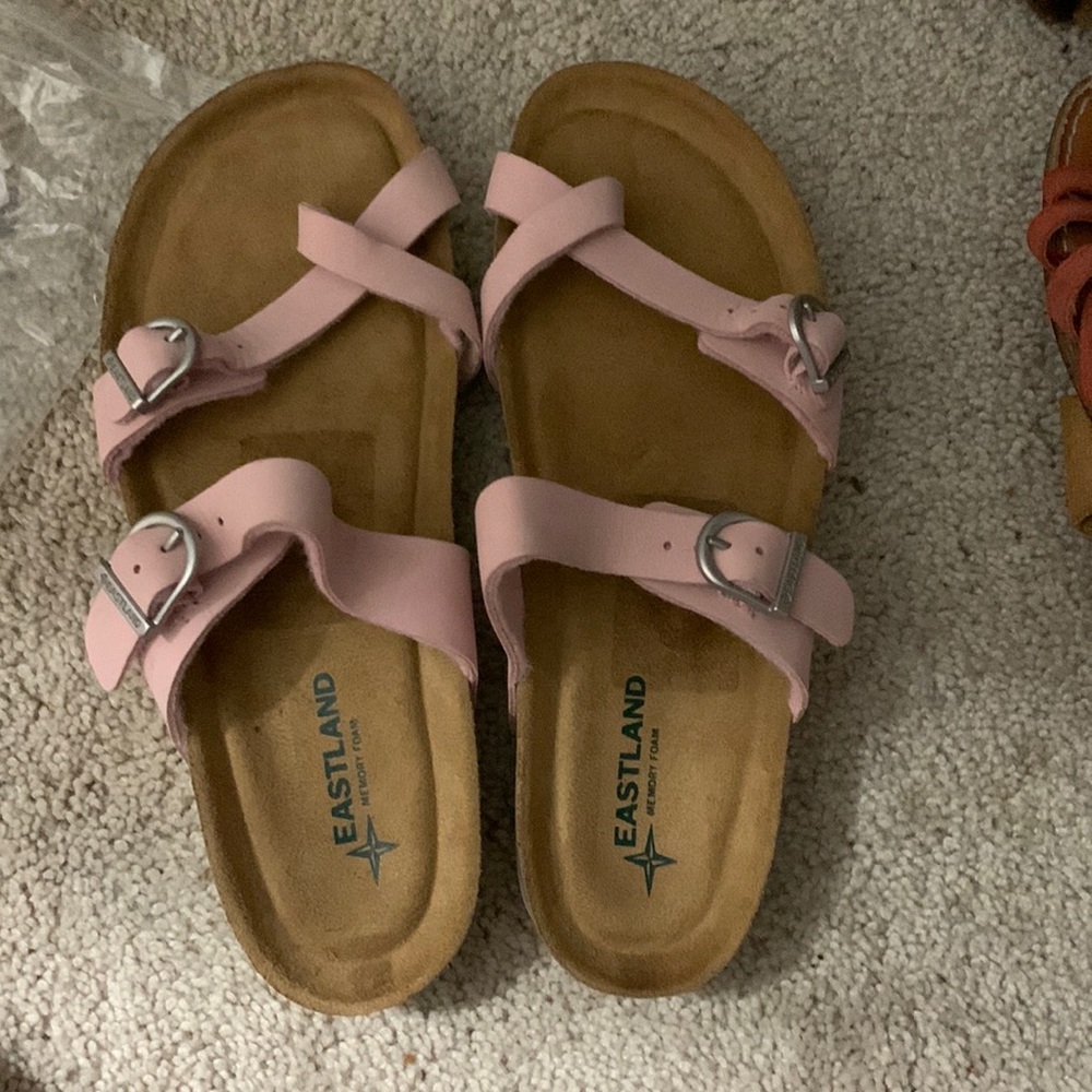 East land memory foam sandals